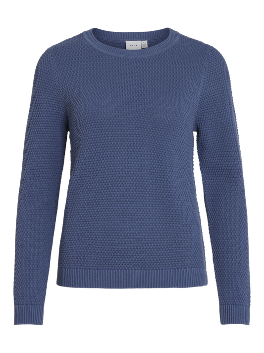 VIDALO O-NECK L/S KNIT TOP- NOOS