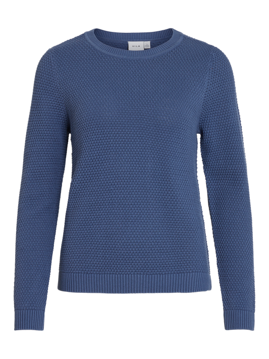 VIDALO O-NECK L/S KNIT TOP- NOOS Truien