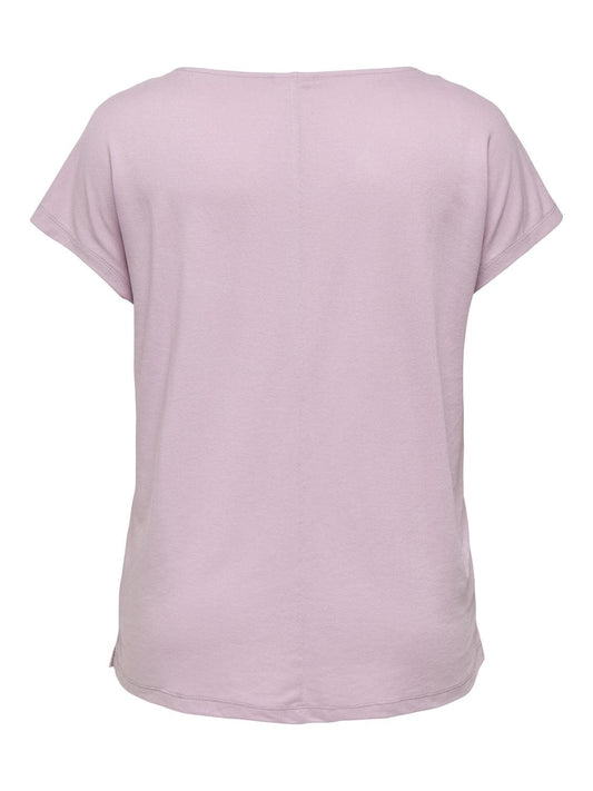 CARNICKY LIFE CAPSLEEVE V-NECK CUR