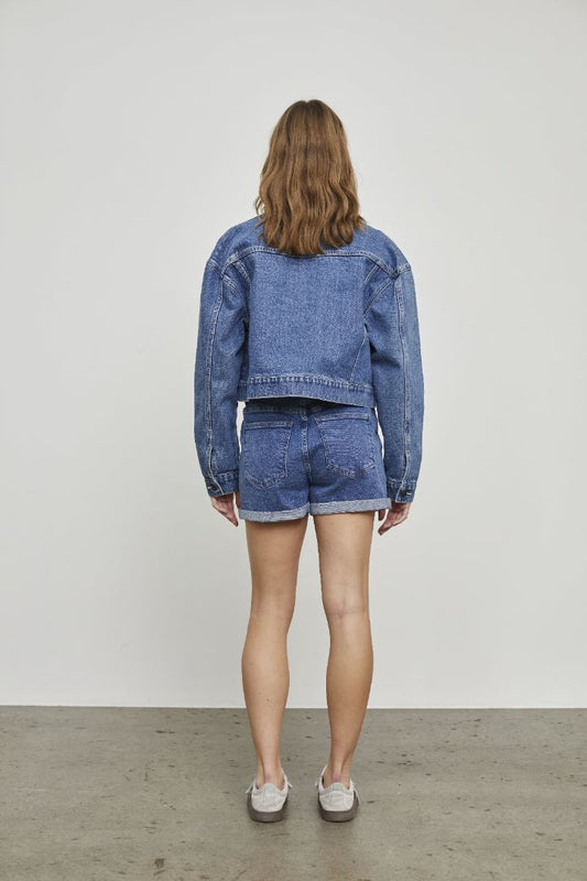 NMRONJA L/S CROP DNM JACKET VI433MB NOOS Jassen