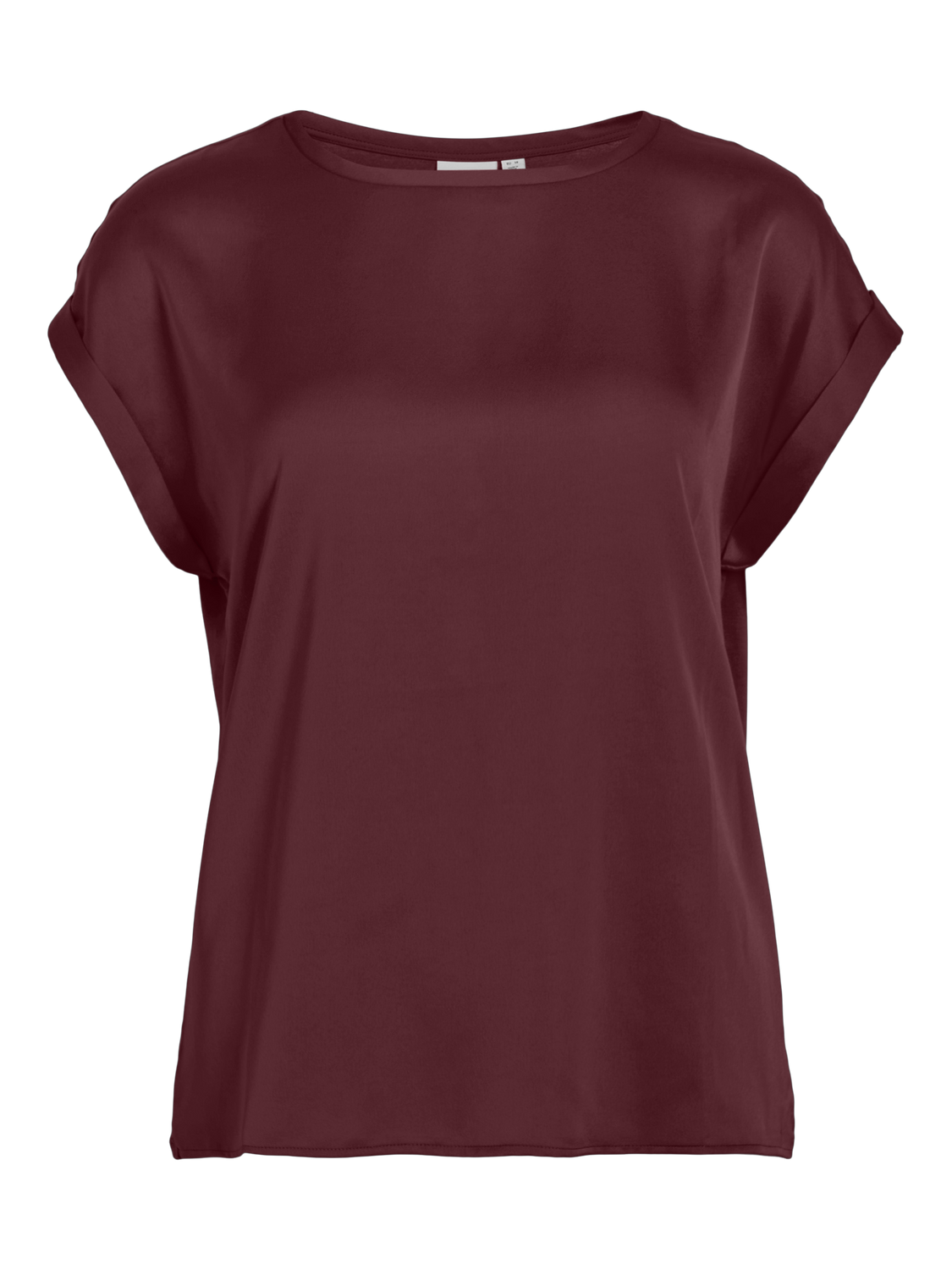 VIELLETTE S/S SATIN TOP - NOOS