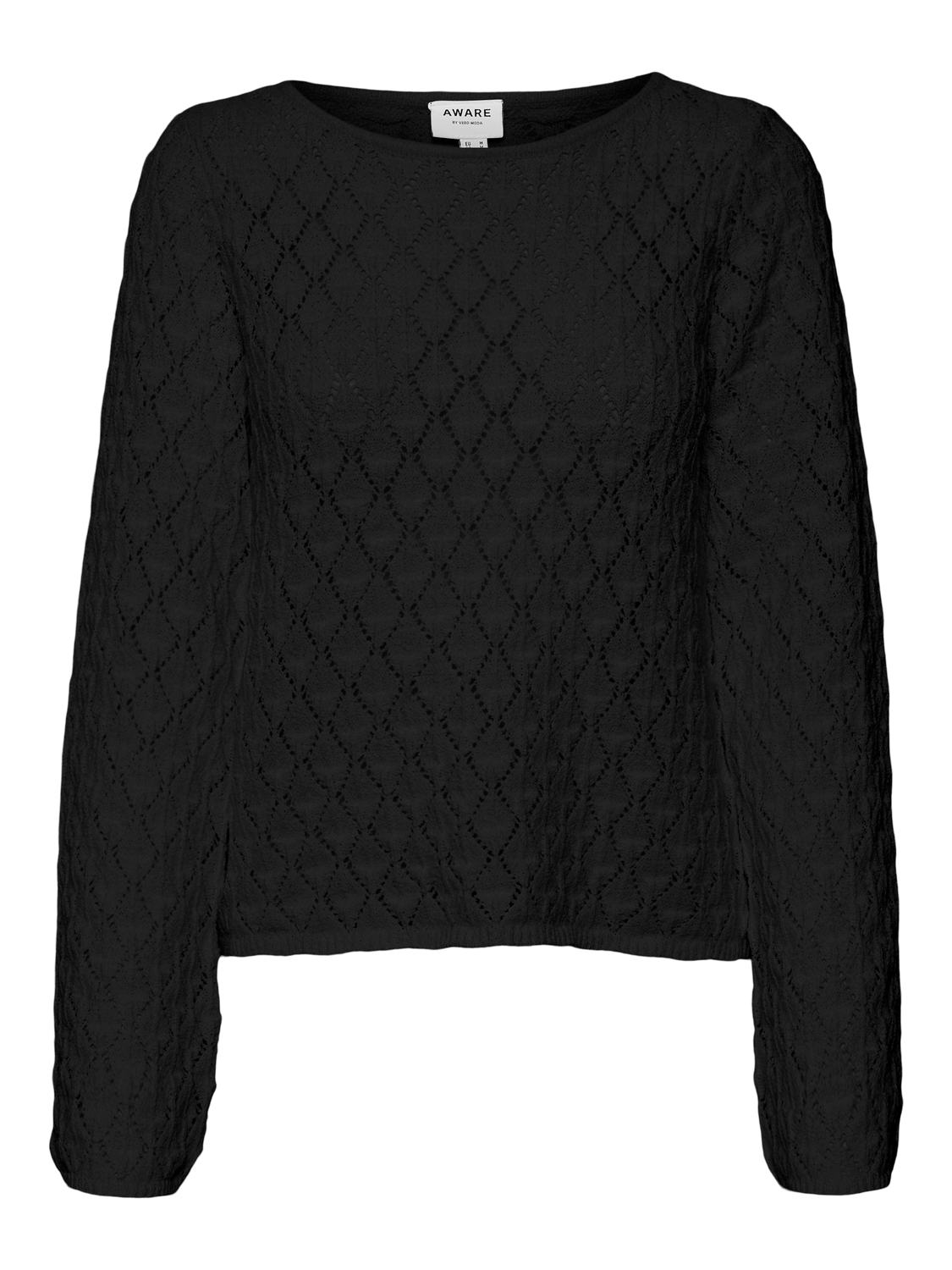 Vmevelyn Ls Crochet Top Vma Truien