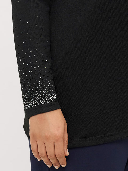 CARALBA L/S V-NECK CARDIGAN JR