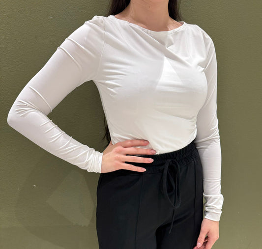 VMMONIQUE LS BOAT NECK TOP Tops