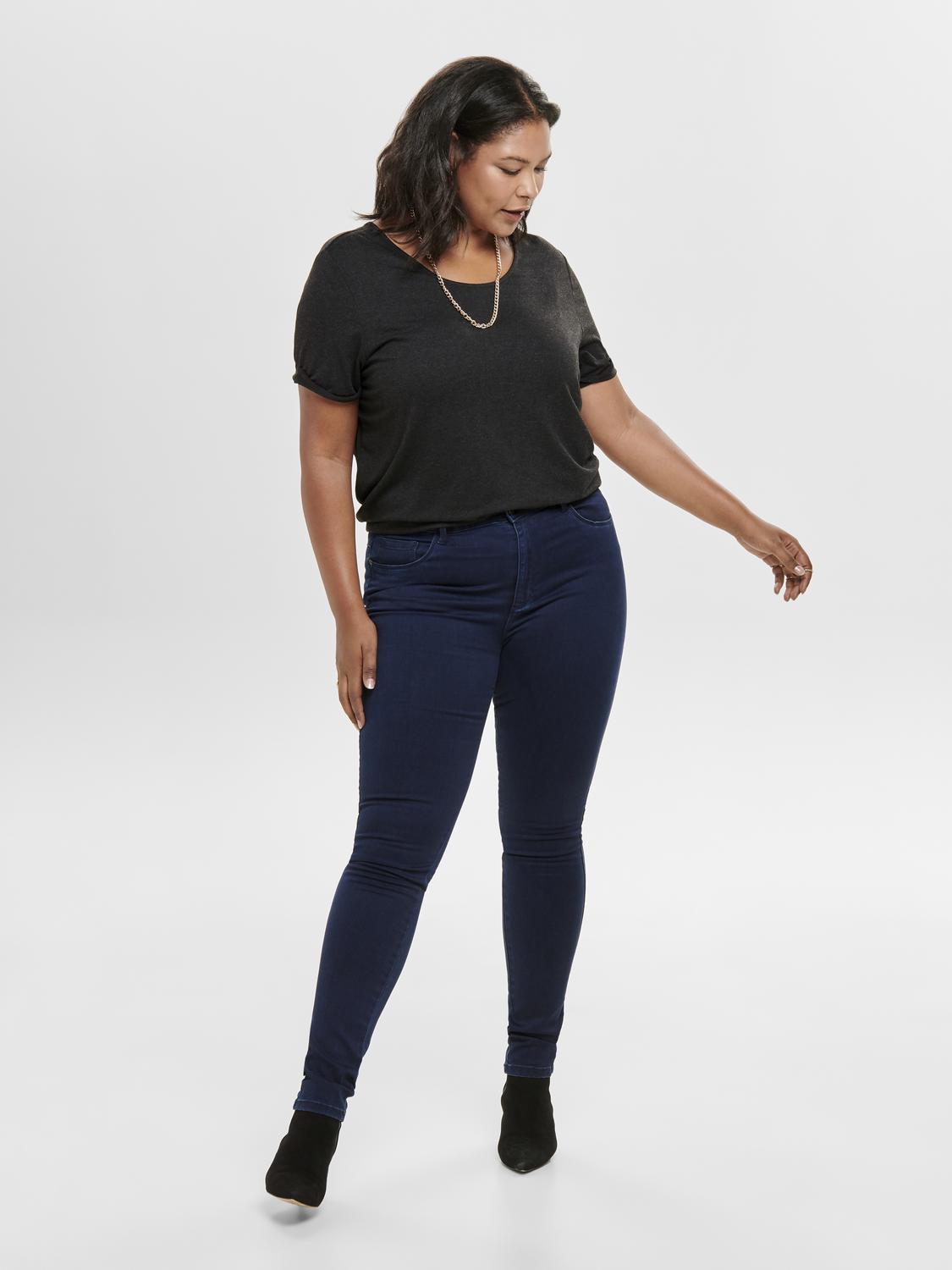 CARAUGUSTA HW SKINNY JEANS BB DBD CUR CURVE JEANS