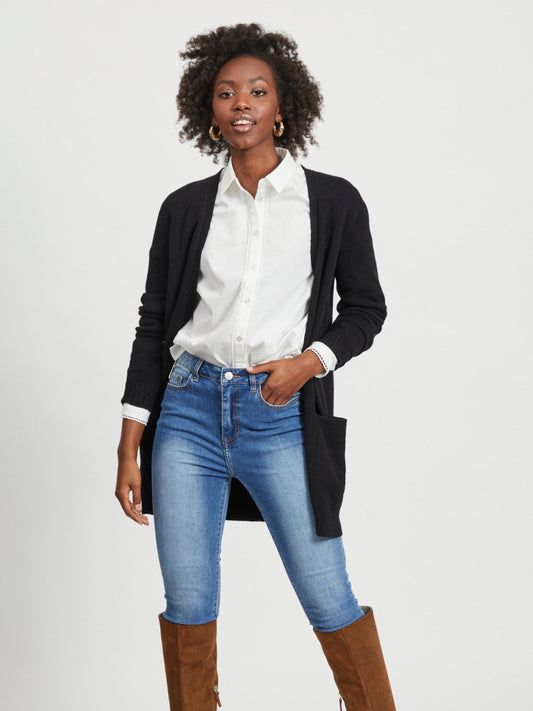 Ril Open L/S Knit Cardigan