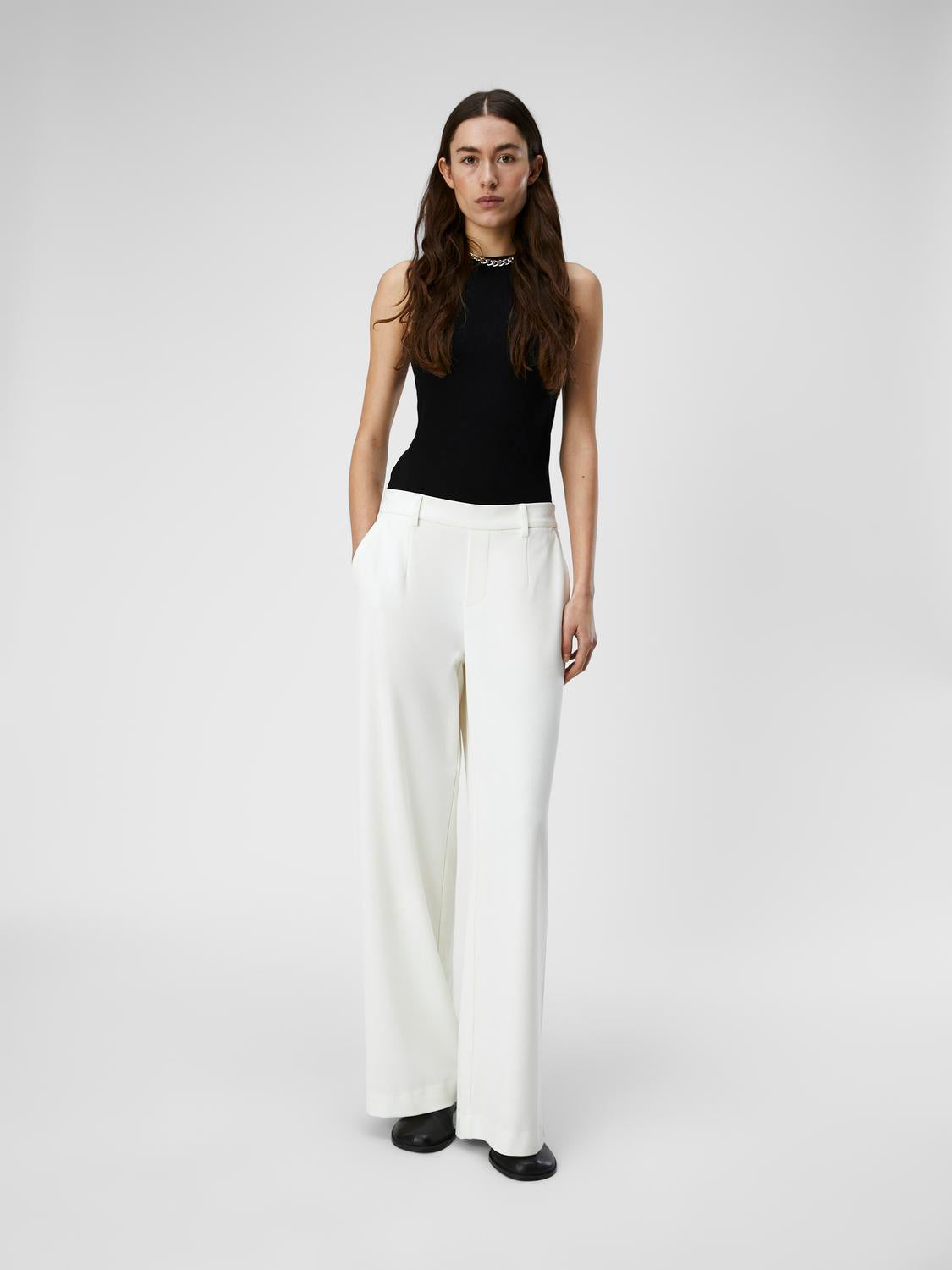 OBJLISA WIDE PANT NOOS Broeken