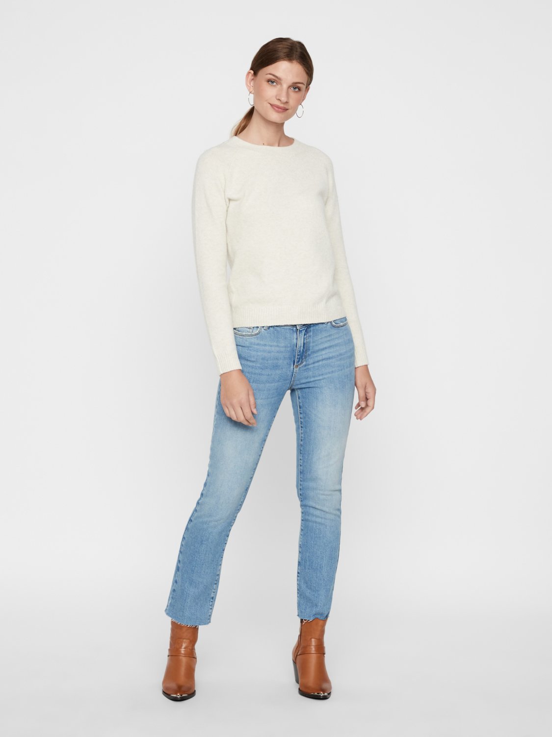 VMDoffy LS O-Neck Blouse