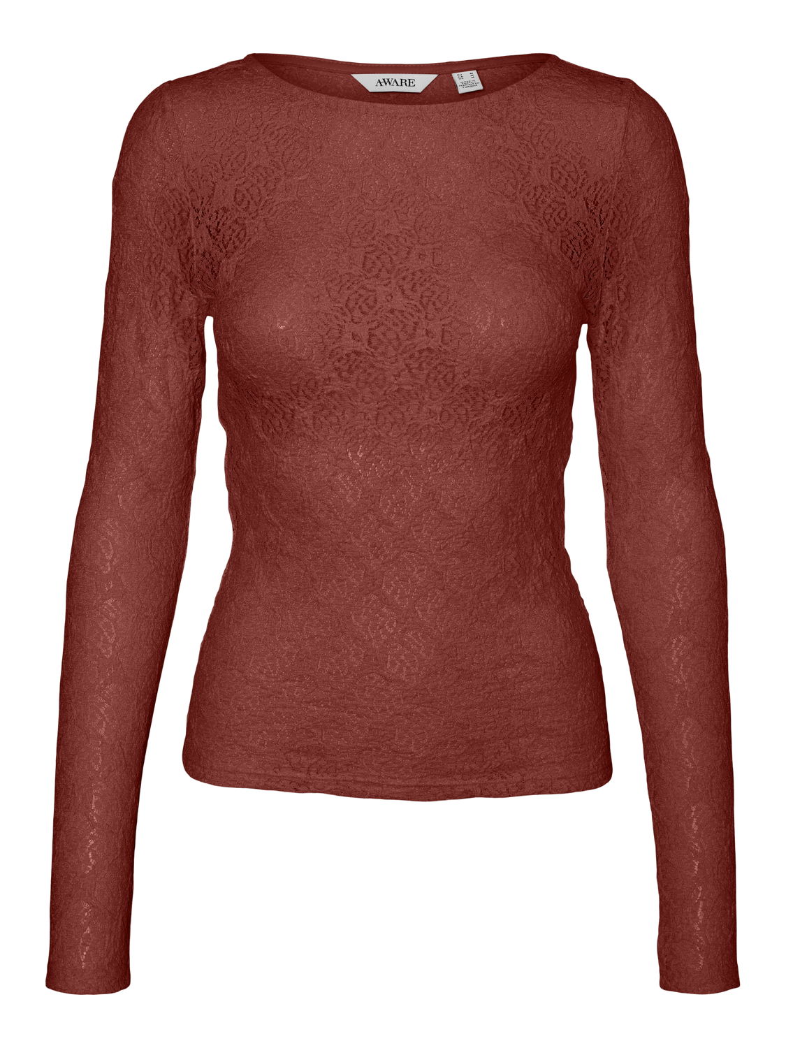 Vmlizzo Ls Boat Neck Lace Top Tops