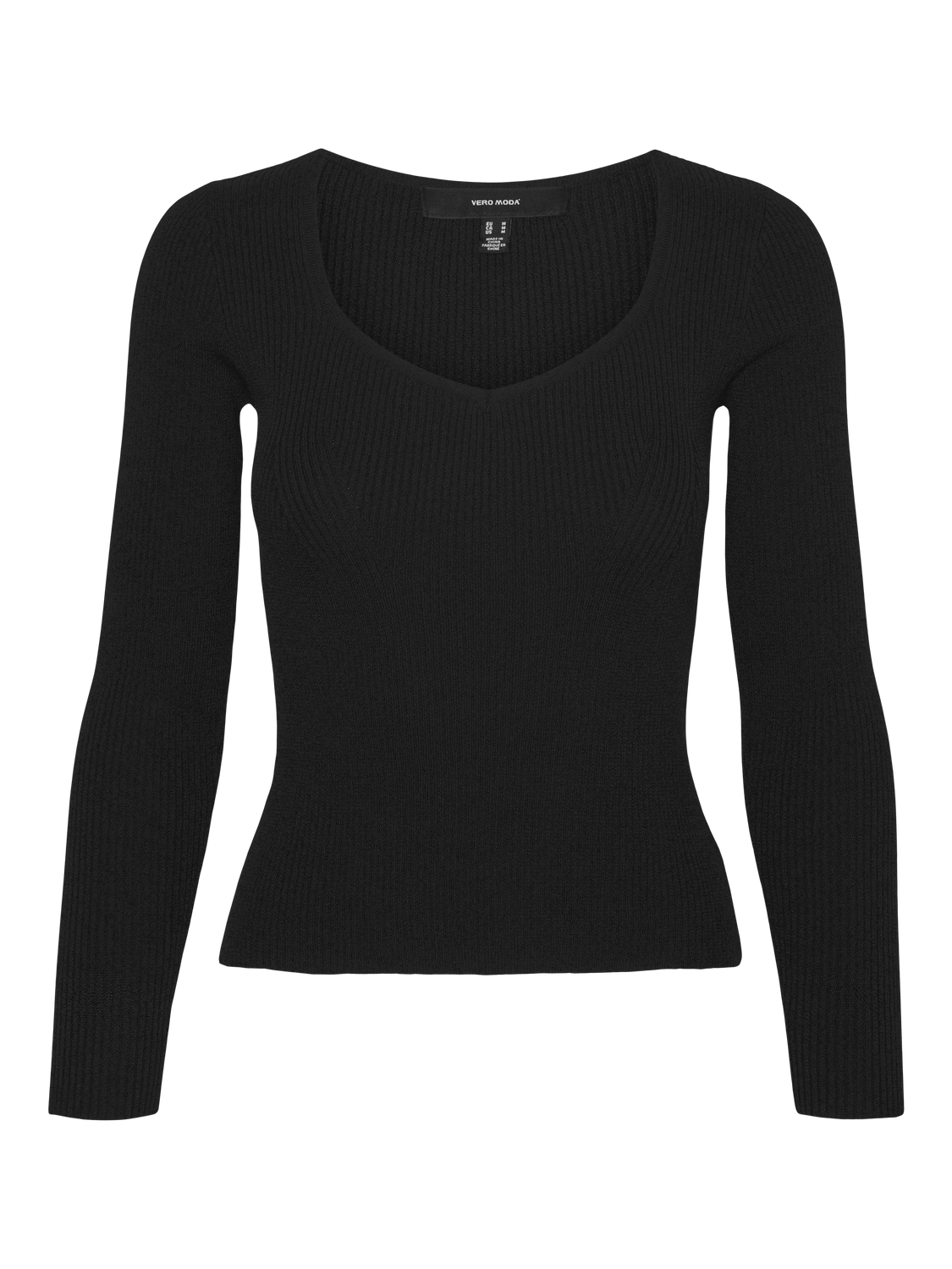 Vmwillow Shine Ls Sweetheart Pullover Tops