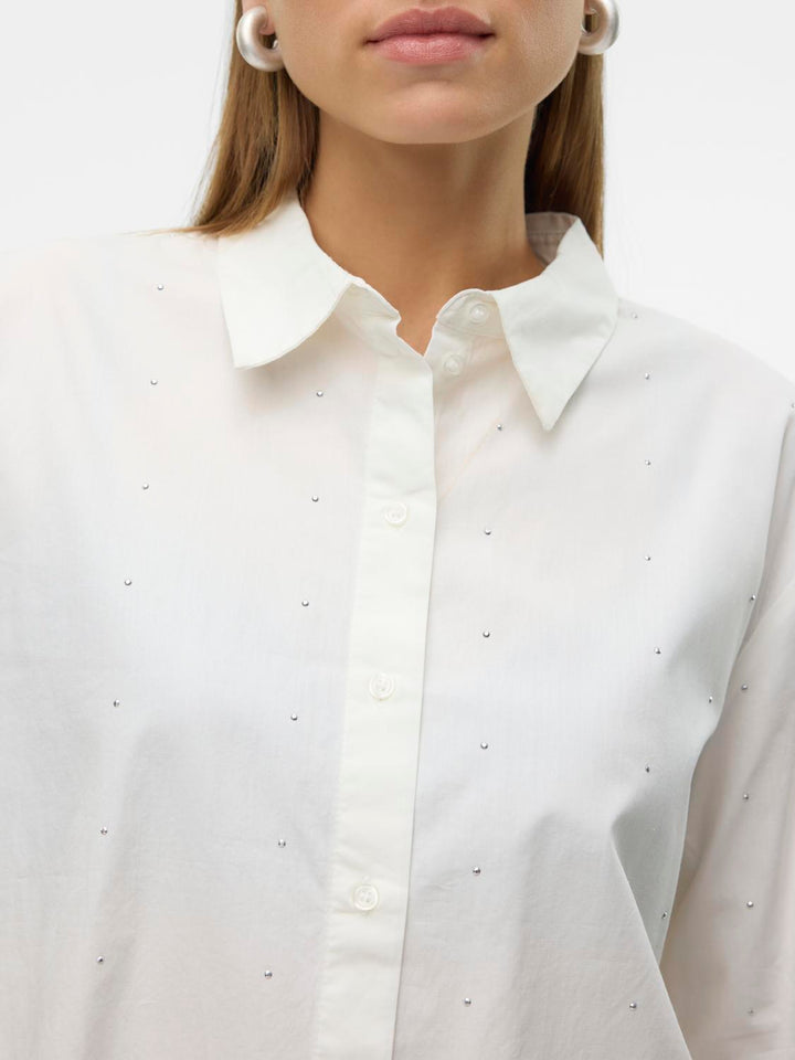 VMCHARLOTTE STUD LS SHIRT