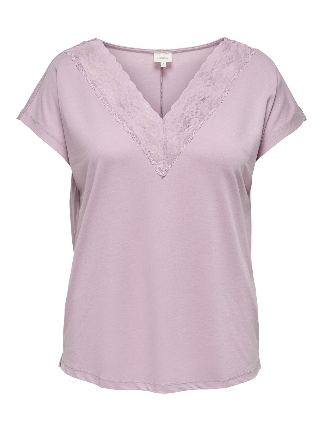 CARNICKY LIFE CAPSLEEVE V-NECK CUR