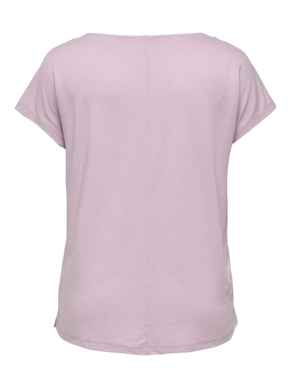 CARNICKY LIFE CAPSLEEVE V-NECK CUR