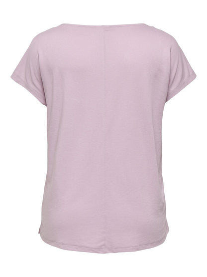 CARNICKY LIFE CAPSLEEVE V-NECK CUR