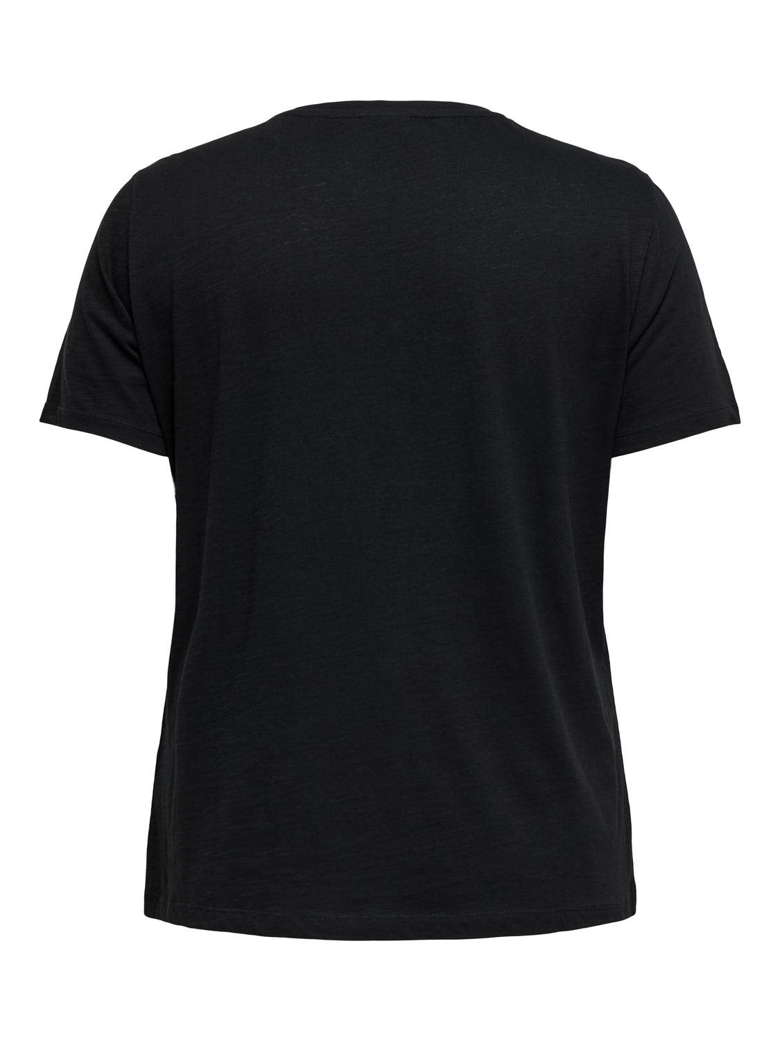 CARKITA LIFE SS O-NECK JEANS T