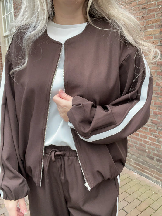 VIASTRID L/S BOMBER CARDGIAN