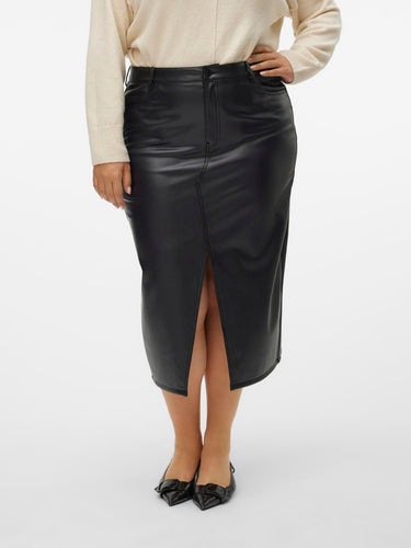 Vmcveri Hr Calf Pl Skirt Curve Rokken En Shorts