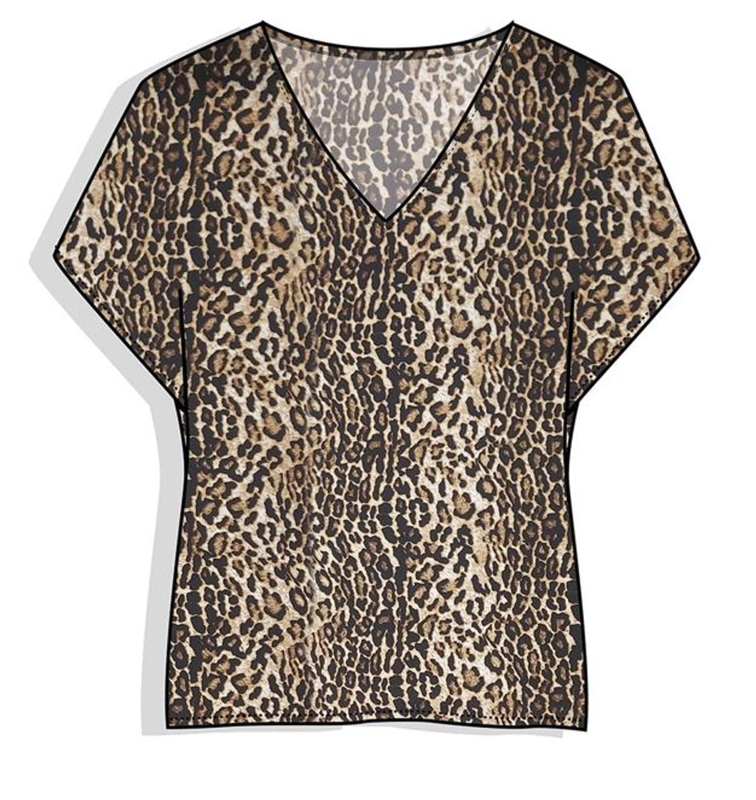 VILAYA S/S V-NECK TOP