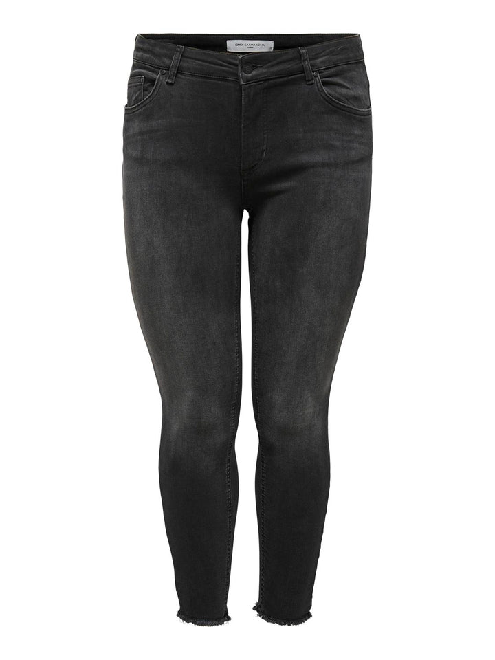 CARWILLY REG ANK SKINNY JEANS BLACK NOOS CUR