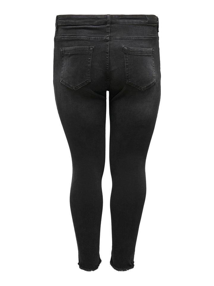 CARWILLY REG ANK SKINNY JEANS BLACK NOOS CUR