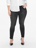 CARWILLY REG ANK SKINNY JEANS BLACK NOOS CUR