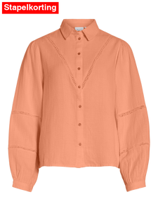 Vitovan L/S Lace Shirt Blouses