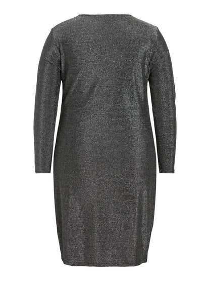 Vispicy Wrap Short Dress/Cur/Dc Curve Jurken En Jumpsuits