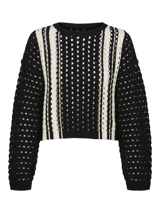 Vmlester Ls O-Neck Pullover Truien