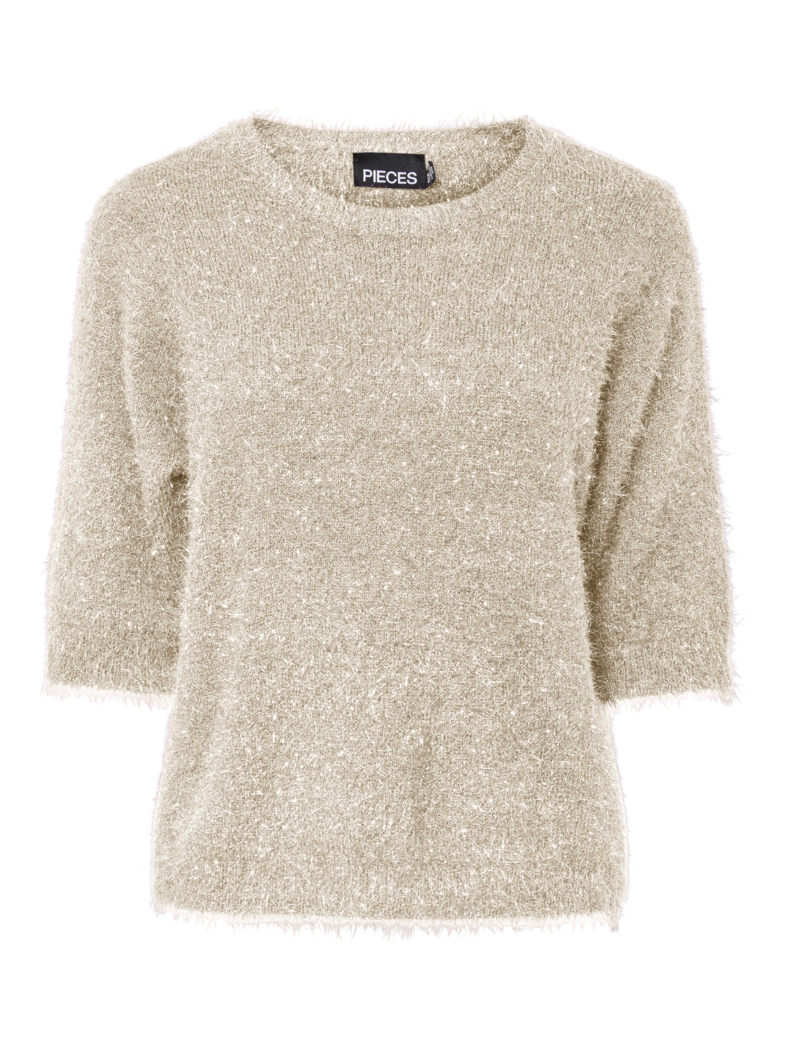 PCMIE SS O-NECK KNIT CUR