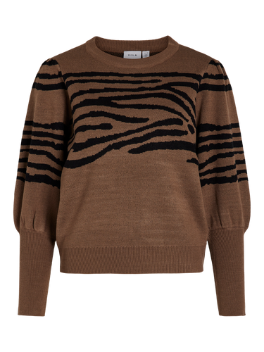 VIZEBRA L/S PUFF KNIT PULLOVER/KA/CUR