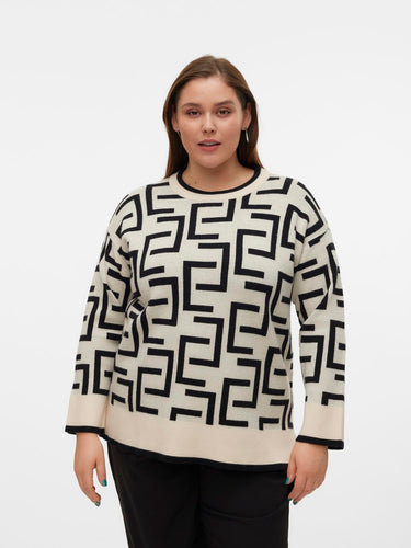 VMCSABA ART LS O-NECK LONG PULLOVER CUR