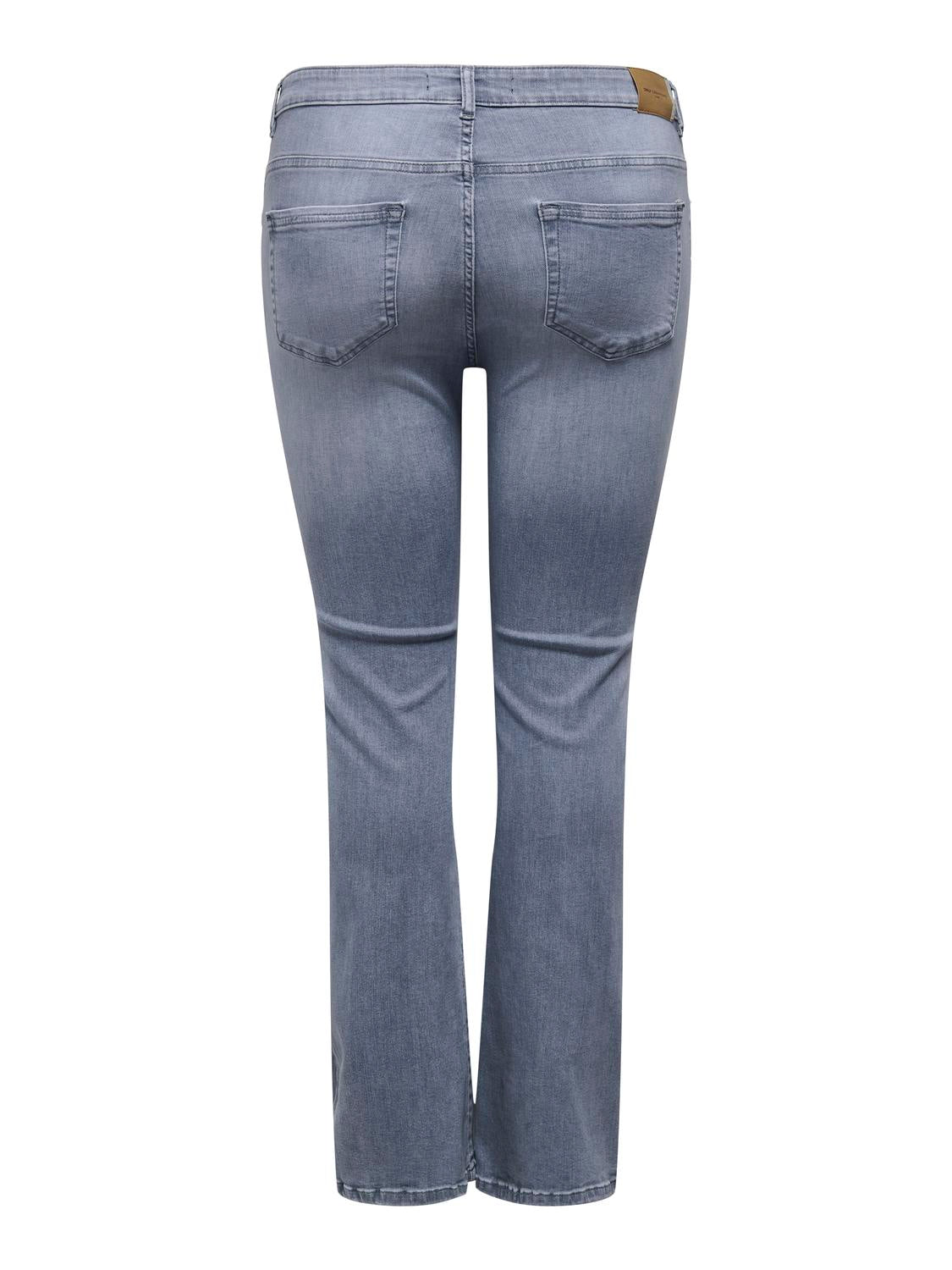 ONLY CARMAKOMA Carwilly Hw Flared Pim2343 DNM, zwart denim, 42W / 32L ONLY CARMAKOMA Carwilly Hw Flared Pim2343 DNM, zwart denim, 42W / 32L