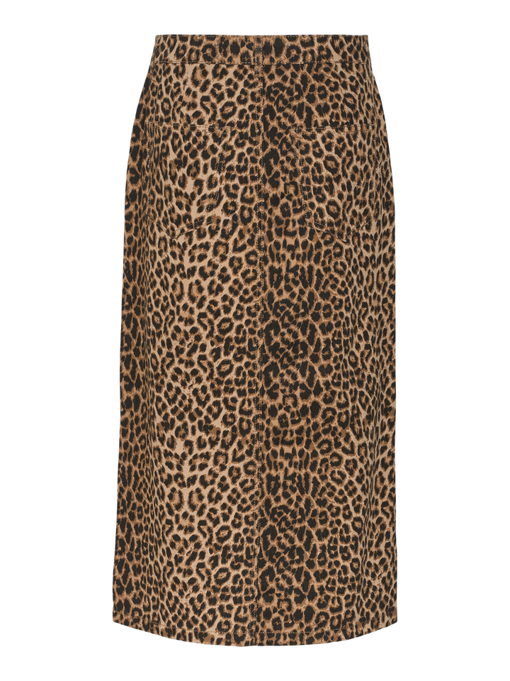 VMVERI HR LEO CALF SKIRT