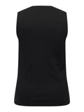 CARFRINO S/L CUT OUT RIB TOP JRS CUR