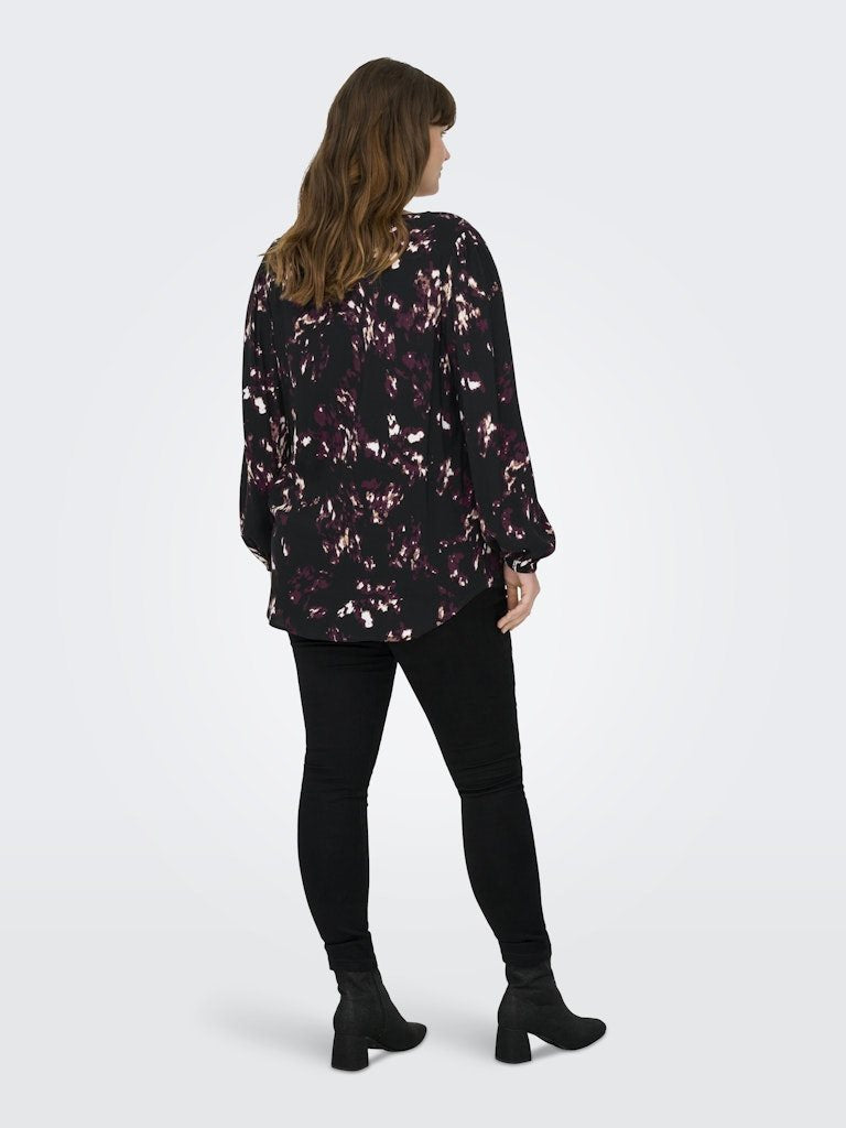 CARINDIGO LIFE LS V-NECK TOP CUR