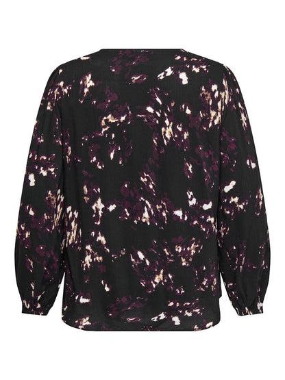 CARINDIGO LIFE LS V-NECK TOP CUR