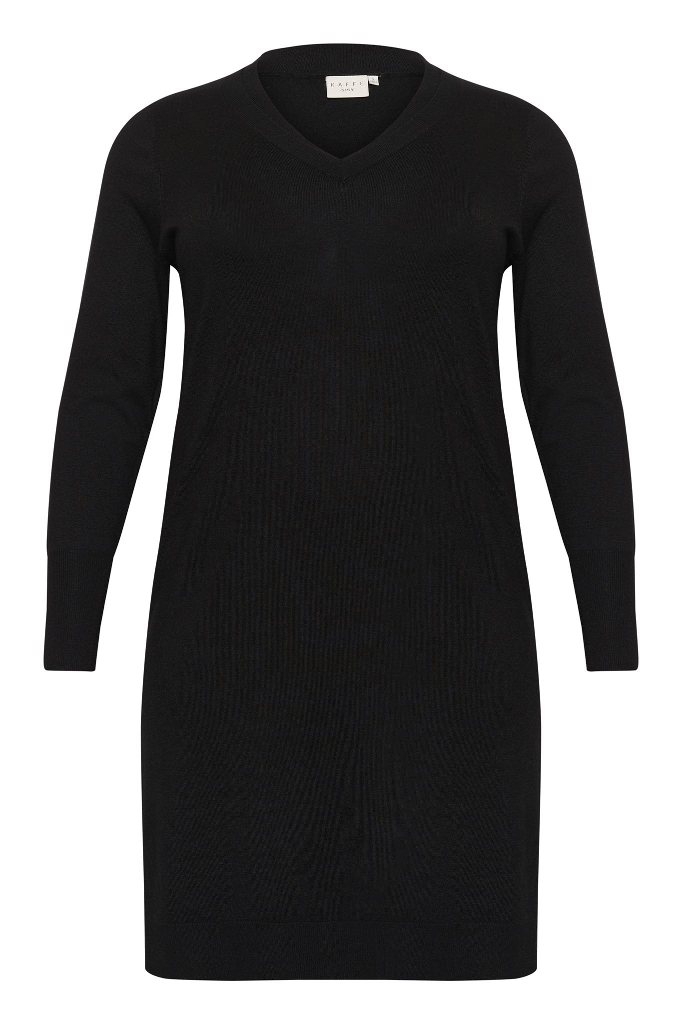 KCLIZZY KNIT DOUBLE V DRESS