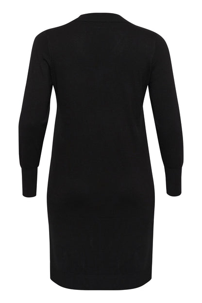 KCLIZZY KNIT DOUBLE V DRESS