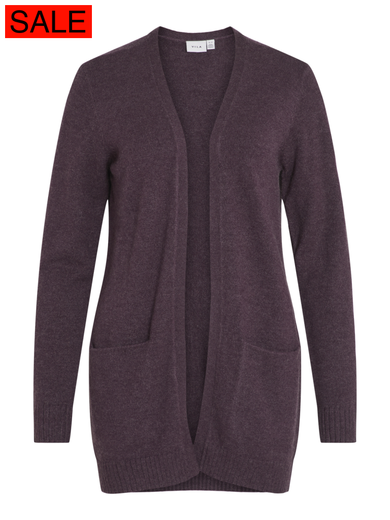 VIRIL OPEN L/S KNIT CARDIGAN - NOOS