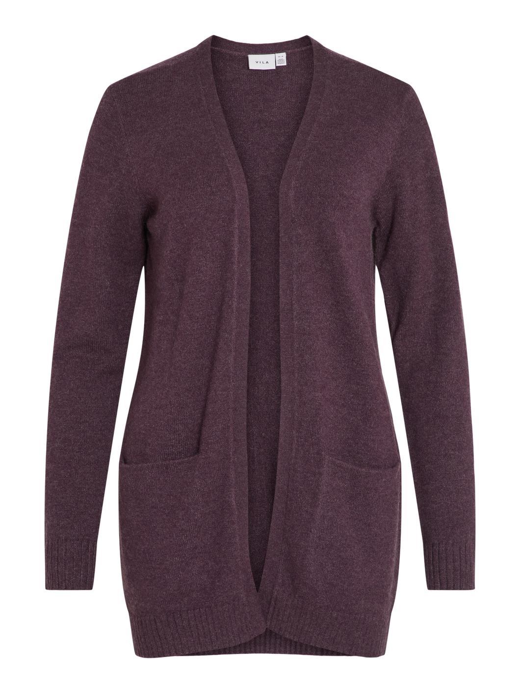 VIRIL OPEN L/S KNIT CARDIGAN - NOOS