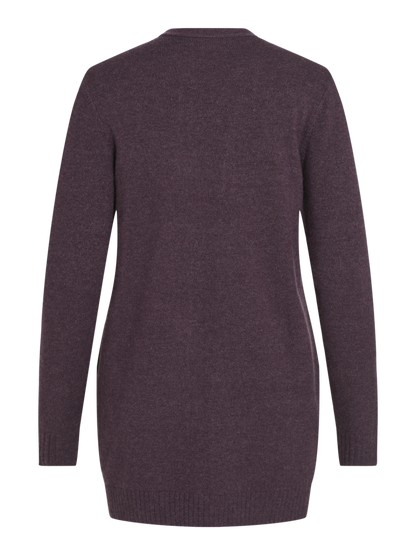 VIRIL OPEN L/S KNIT CARDIGAN - NOOS