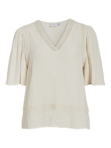 VISAKI V-NECK 2/4 TOP