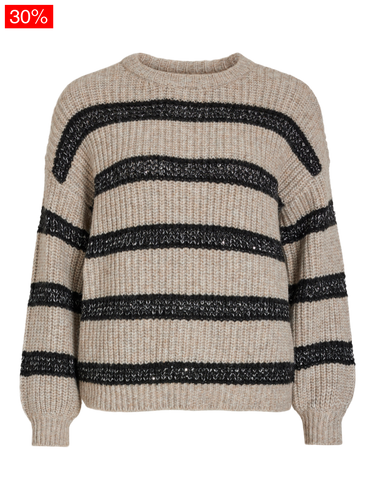 Vinona L/S Knit Pullover #2 Cur Curve Truien