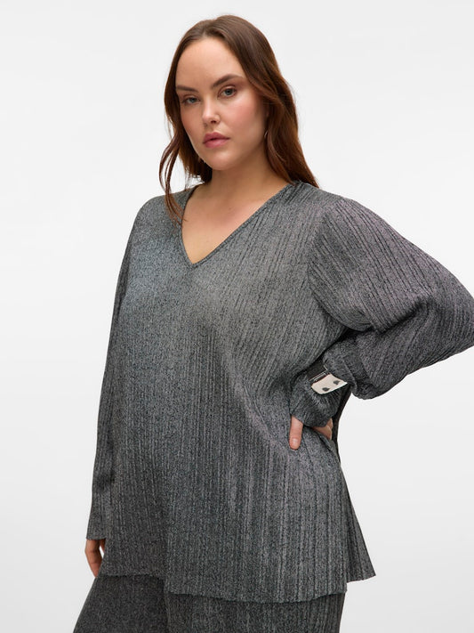 VMCLULA LS V-NECK TOP EXP CUR
