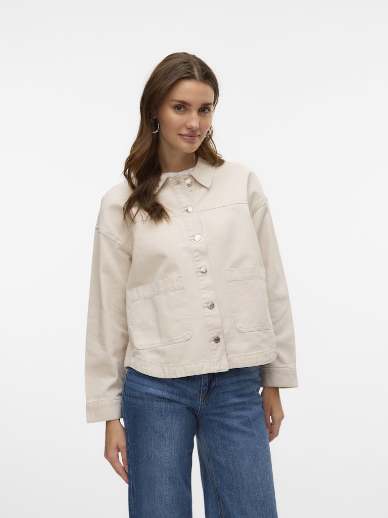 VMJAMIE LS DENIM SHACKET