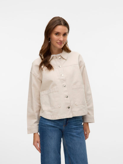 VMJAMIE LS DENIM SHACKET