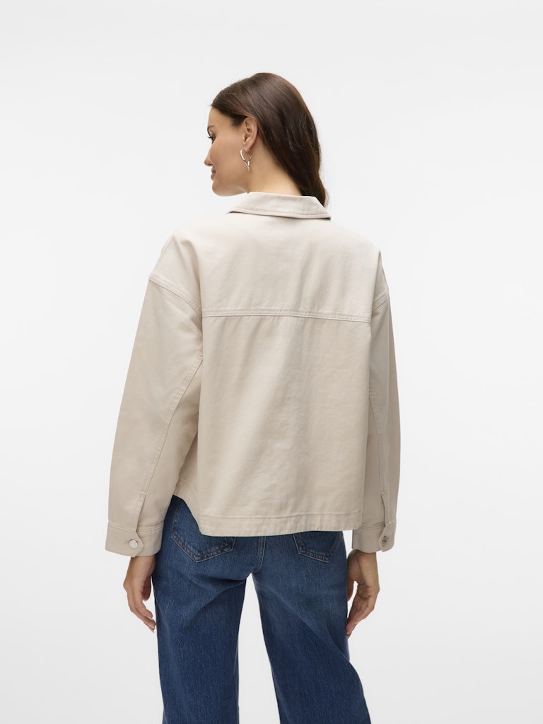 VMJAMIE LS DENIM SHACKET
