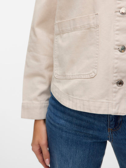 VMJAMIE LS DENIM SHACKET