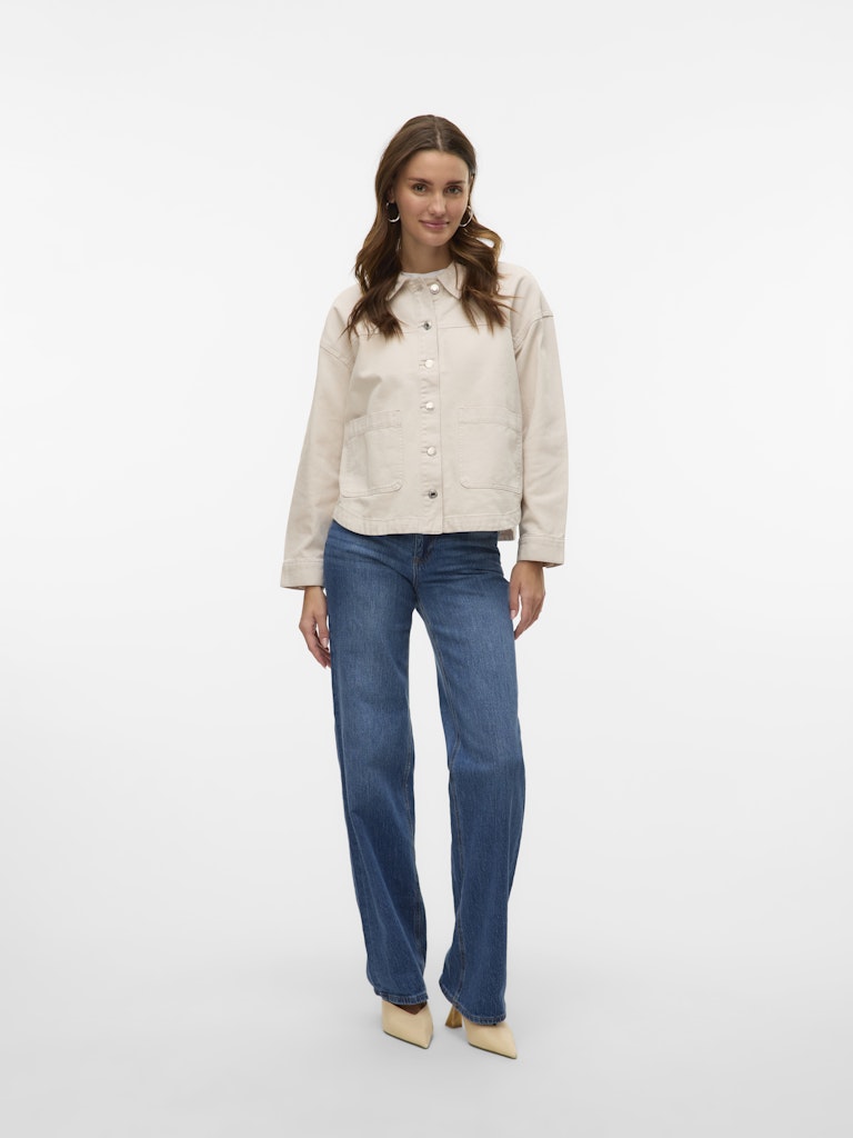 VMJAMIE LS DENIM SHACKET