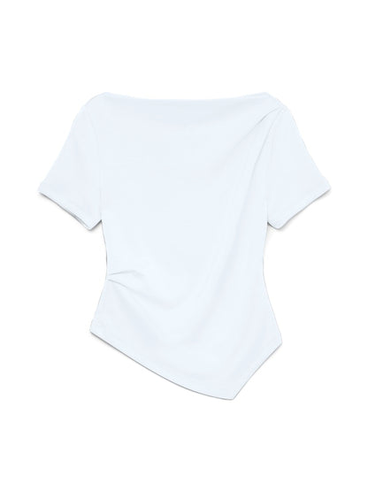 VMMILLE SS BOATNECK SHORT TOP JRS NOOS